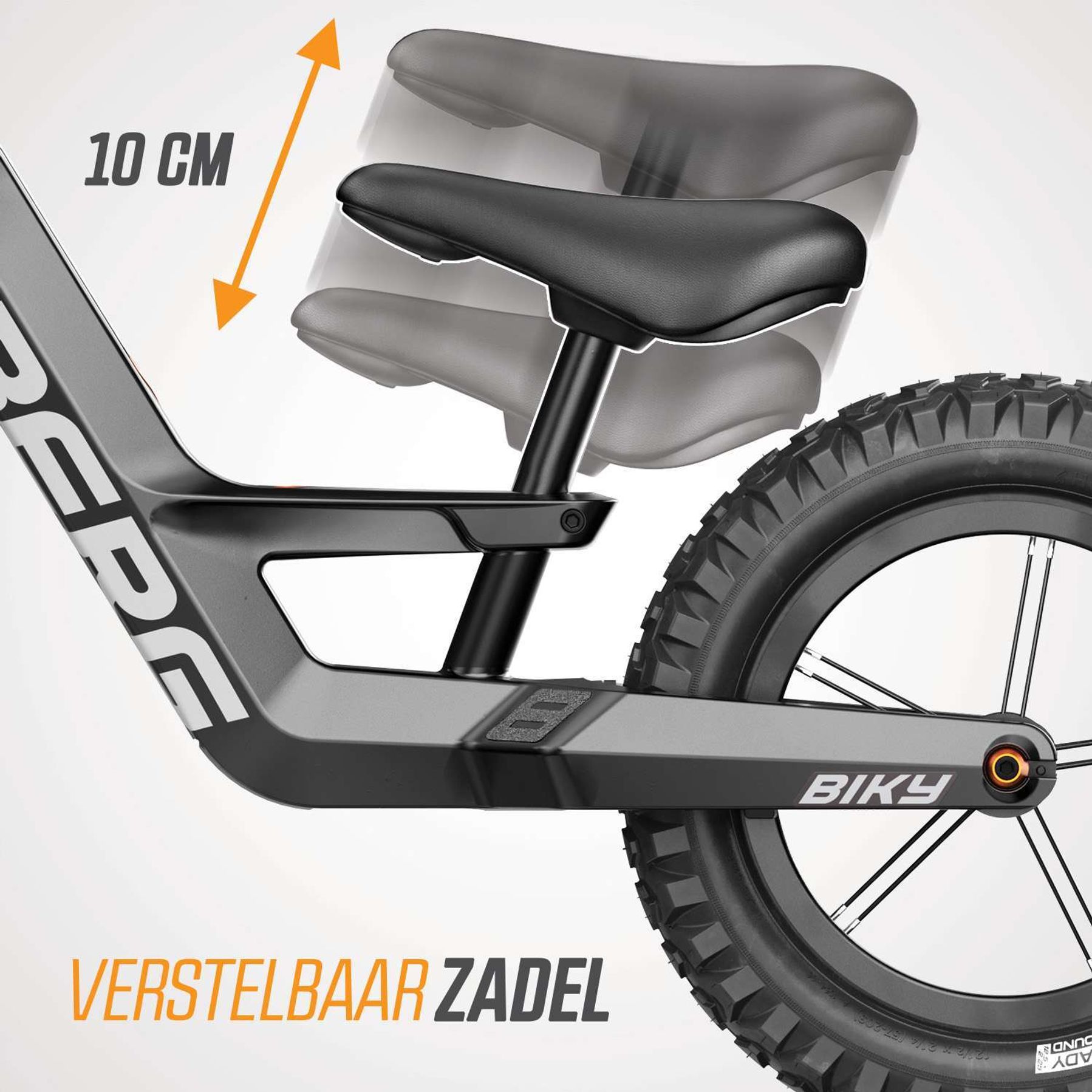 BERG Biky Cross 12 Inch Handrem Loopfiets 2026
