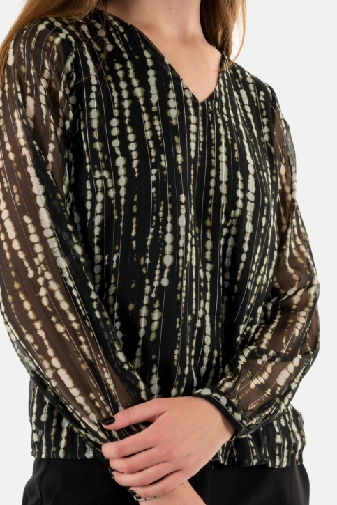 tee shirt manches longues only noele black