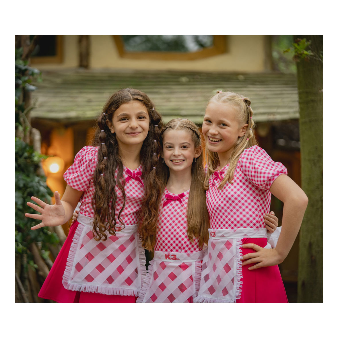 K3 Verkleedjurk - 3 Biggetjes, 9-11 jaar