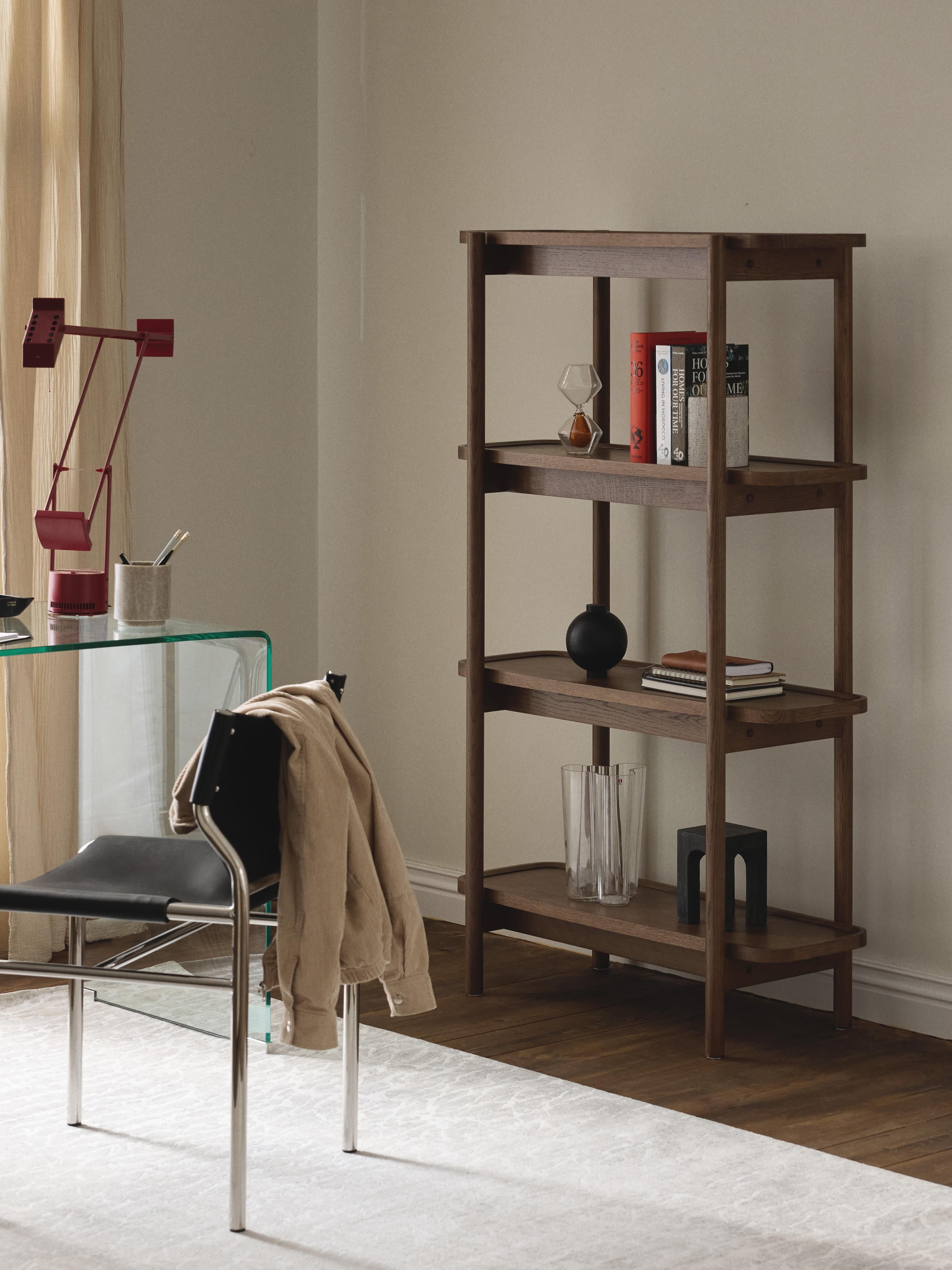 Houten wandkast Libby