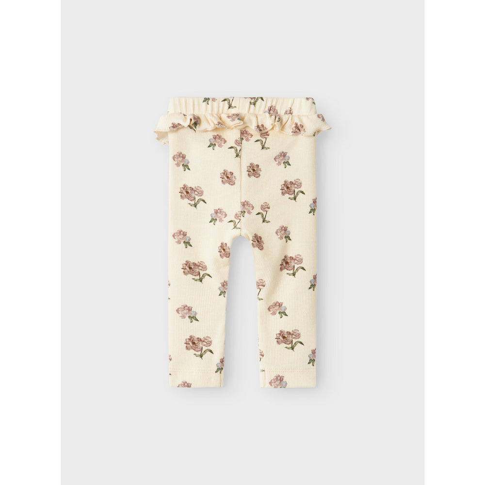 Køb Lil'Atelier Turtledove Peony Gavo Efi Slim Leggings Noos