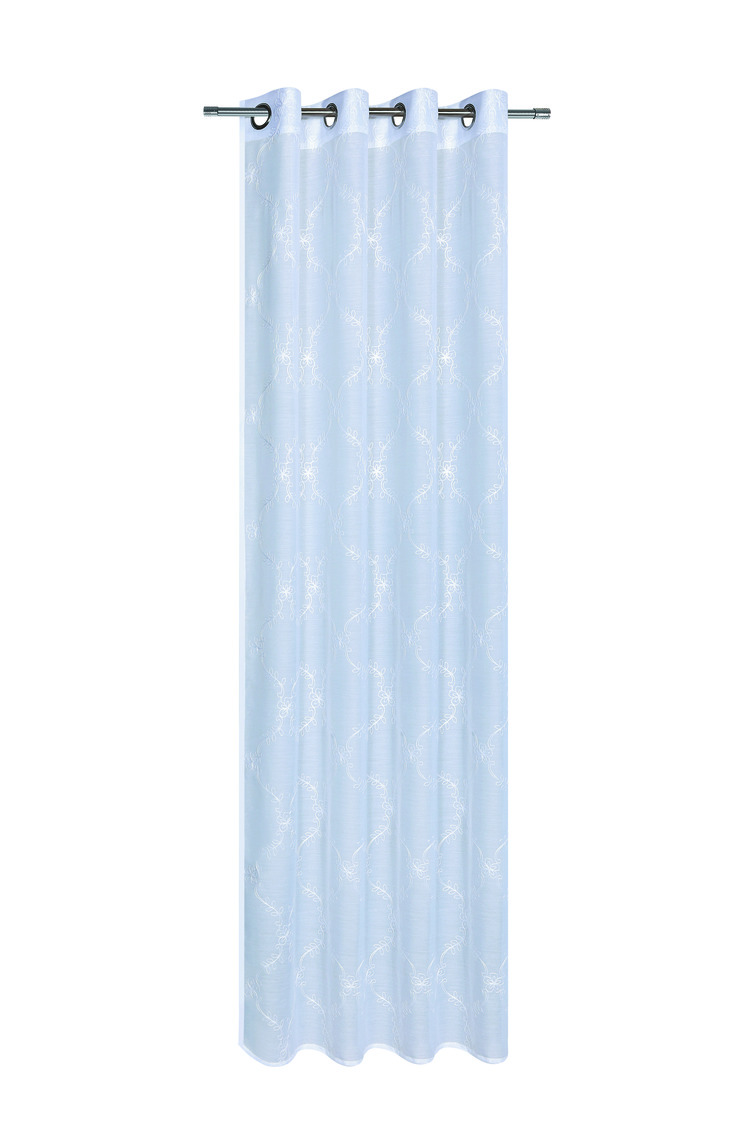 Ösenschal - weiß - 140x245 cm