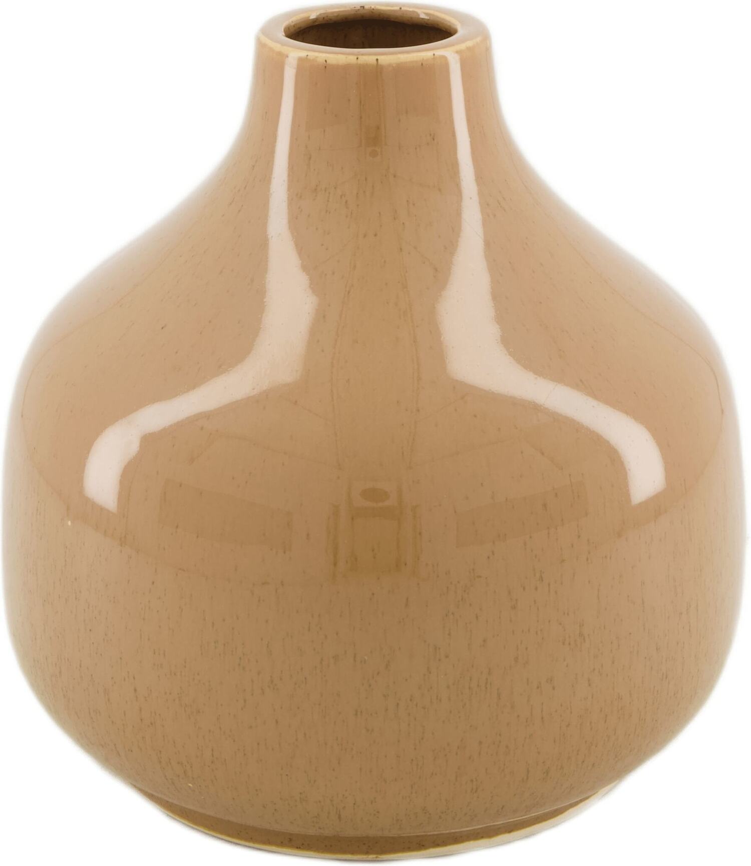 Dijk Natural Collections vaas Emma crème D 17,5 x H 17,5 cm