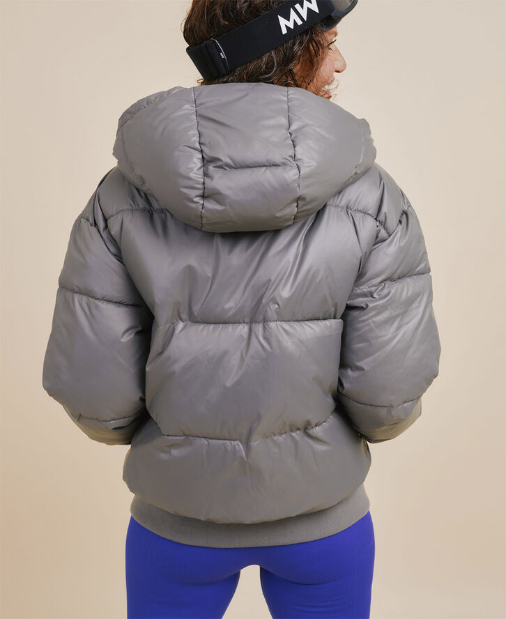 Cartel Copenhagen Polar Puffer Short - Slate Grå