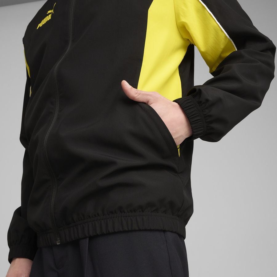 BVB ftblARCHIVE Jacket PUMA Black-Faster Yellow