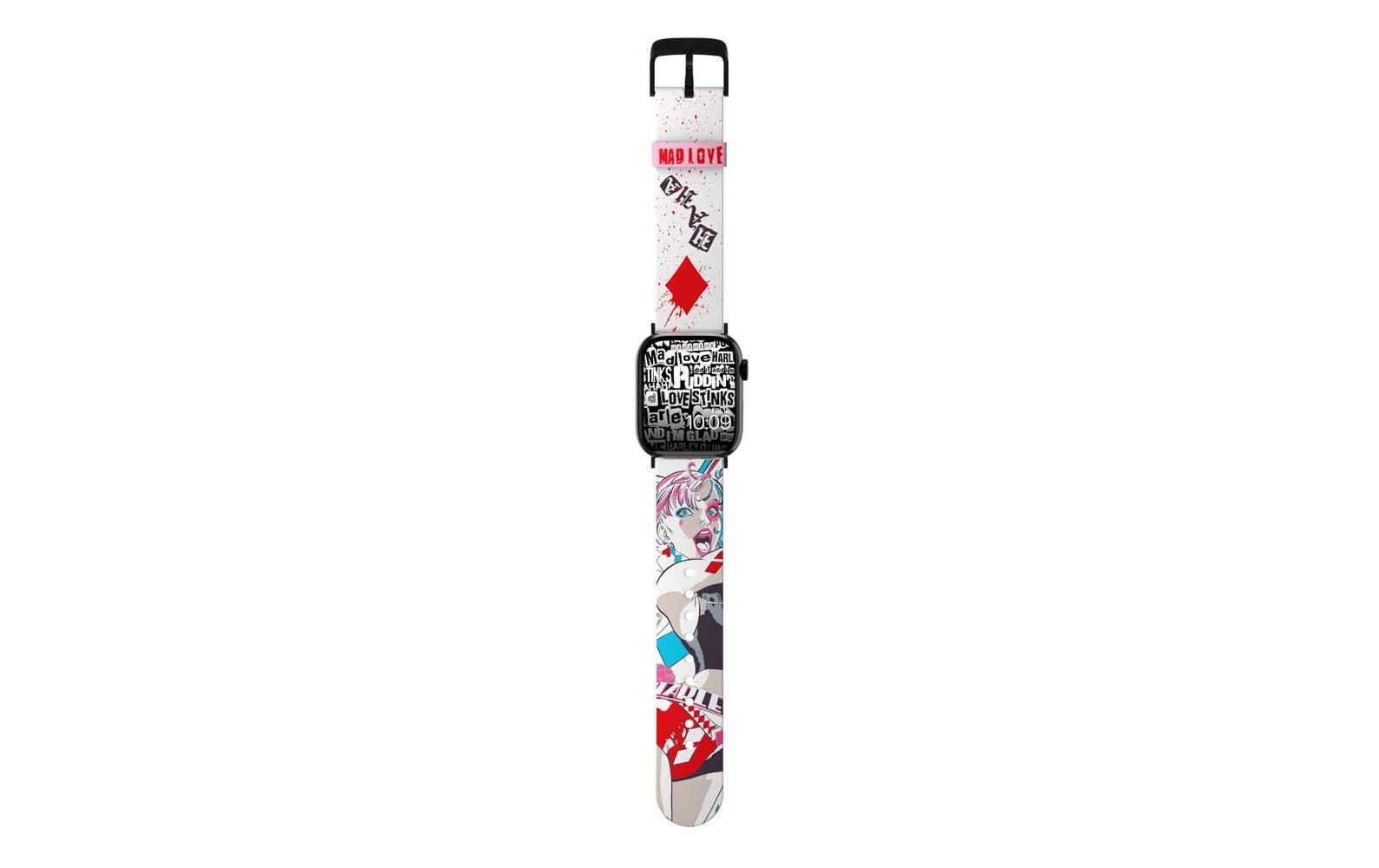 Armband Smartwatch Harley Quinn Mad Love 22 mmOffiziell lizenziertes Armband aus hochwertigem Silikon
