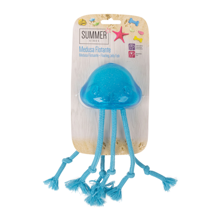 Brinquedo para cães Summer Vibes em formato de água-viva flutuante