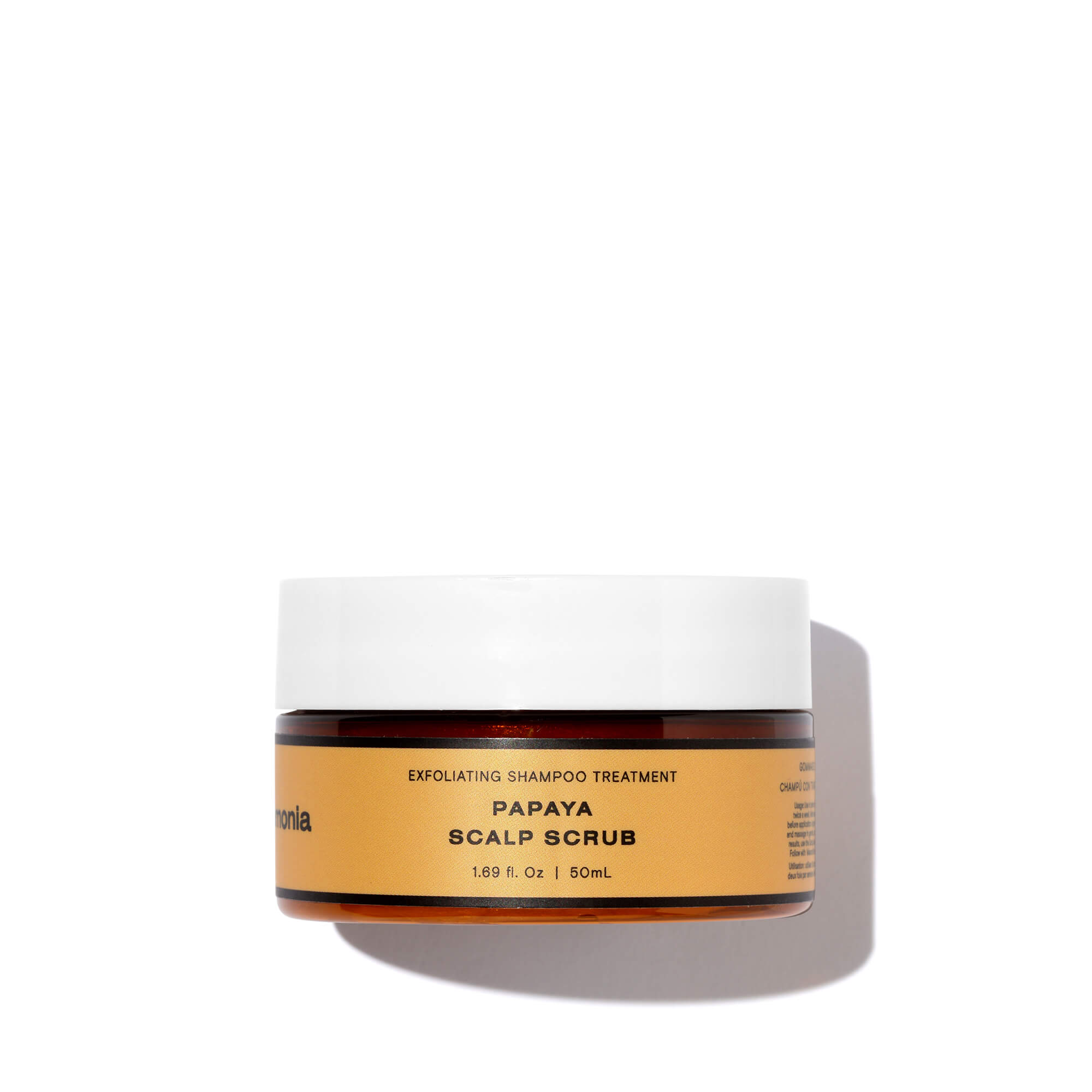Ceremonia Shampoing Exfoliant Papaya Scalp Scrub Format voyage