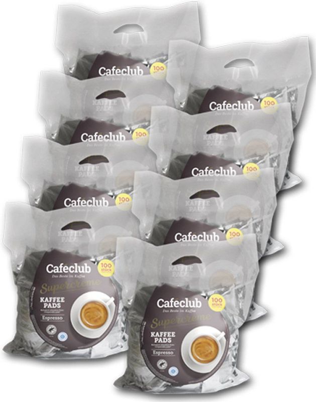 Caféclub Espresso Pads - 8 x 100