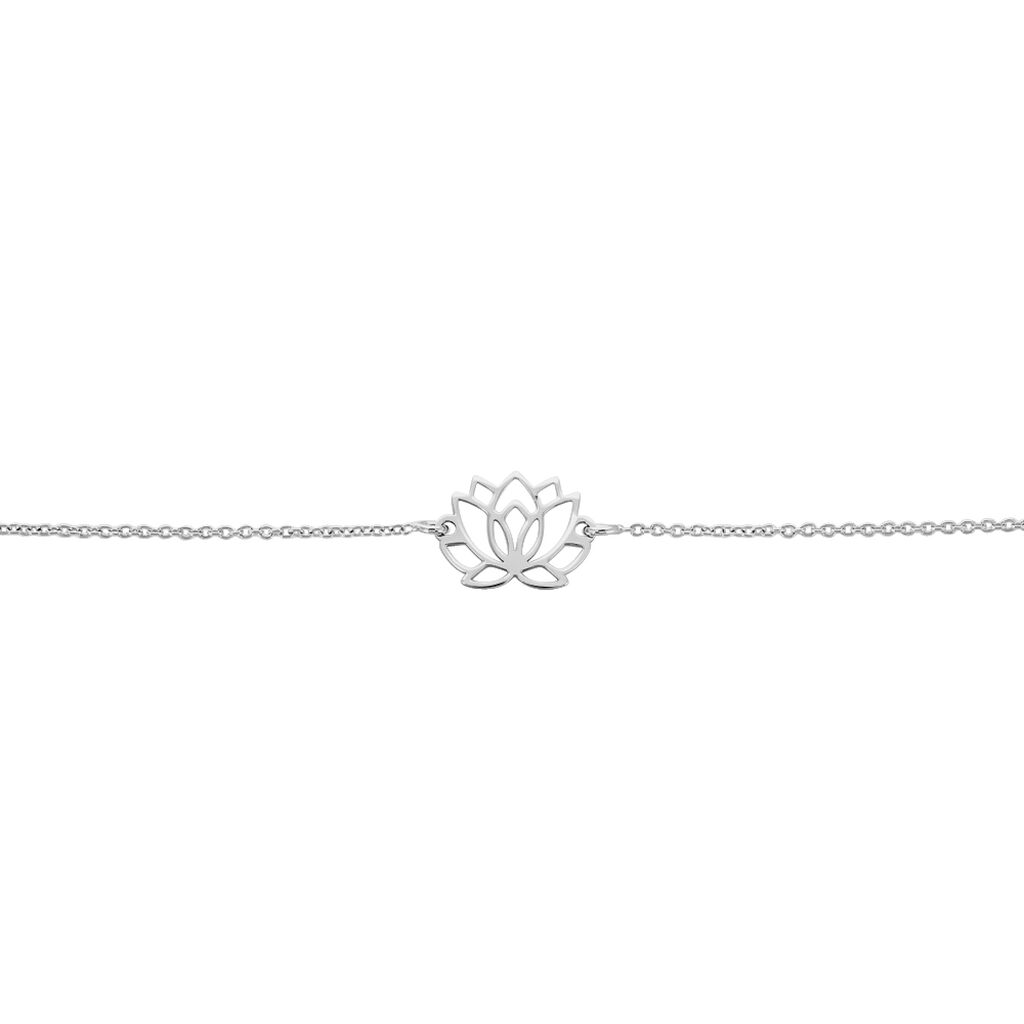 Chaîne De Cheville Maylie Argent Blanc