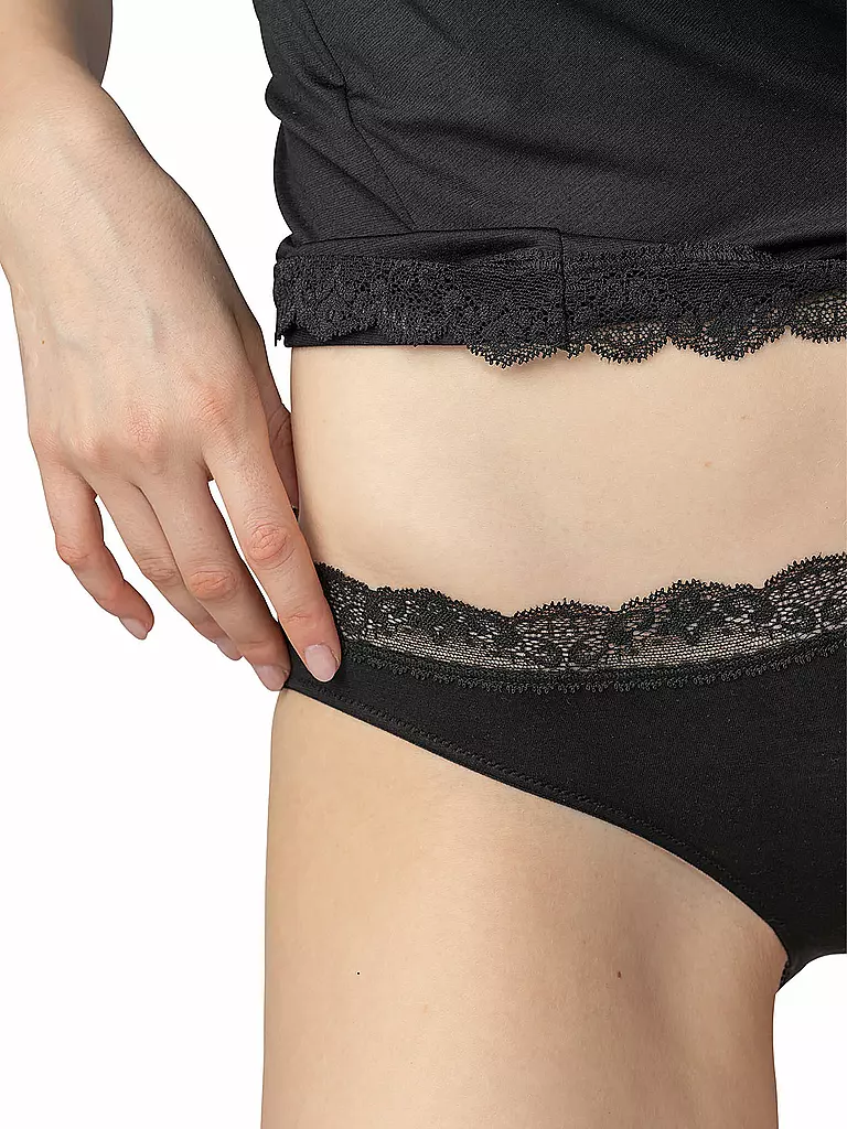 MEY Slip schwarz schwarz