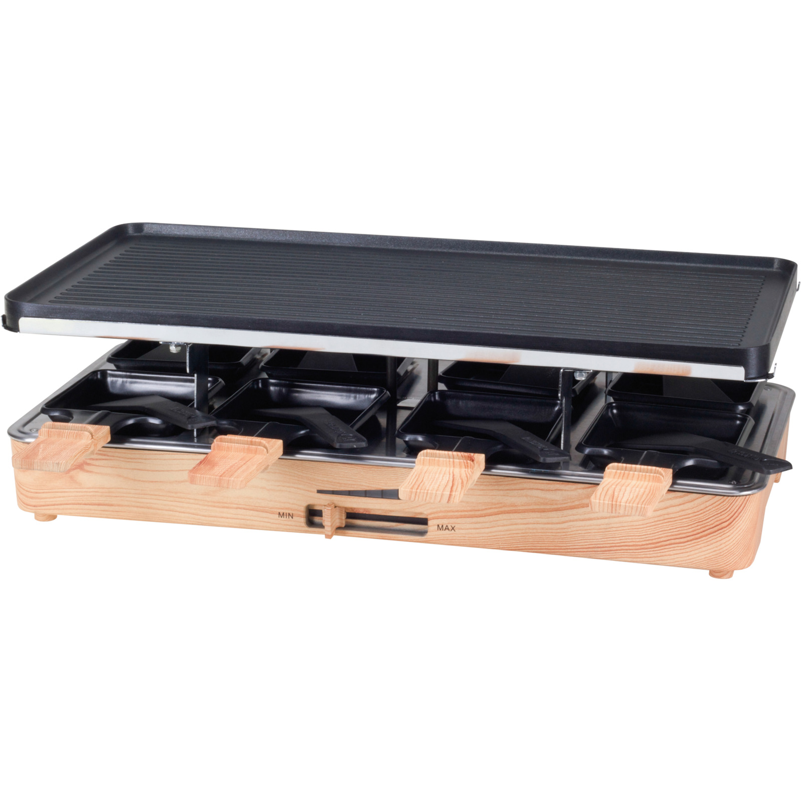 Nouvel Raclette-Gerät Wood classic, 8 Personen