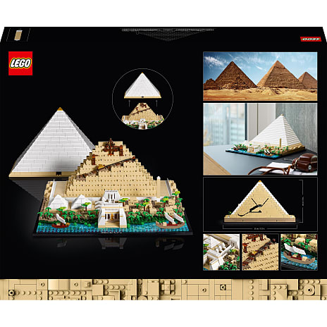 LEGO® Architecture Den store pyramide i Giza 21058