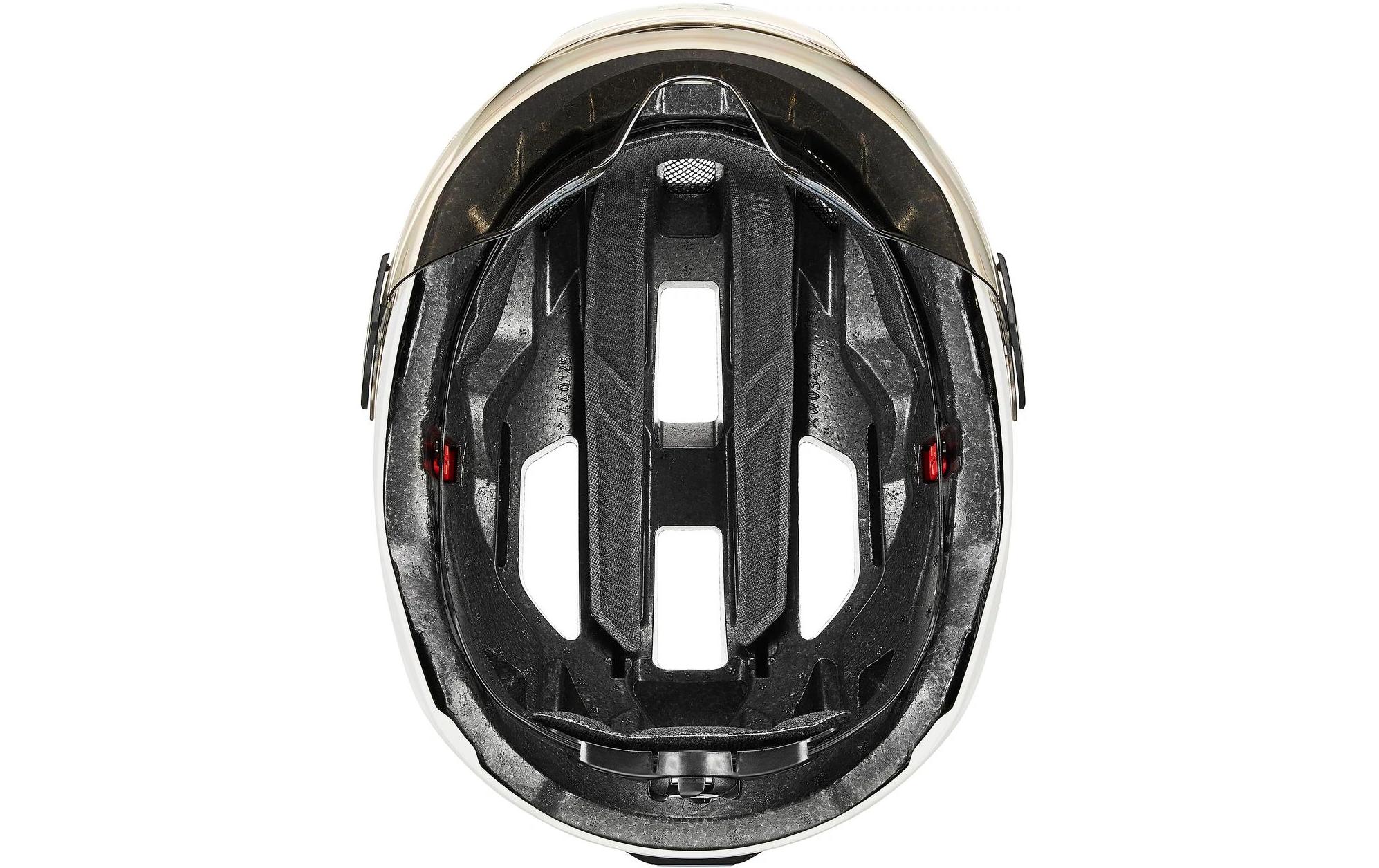 Helm Stride Visor White Matt 53 cm - 56 cm<br>Fahrradhelm