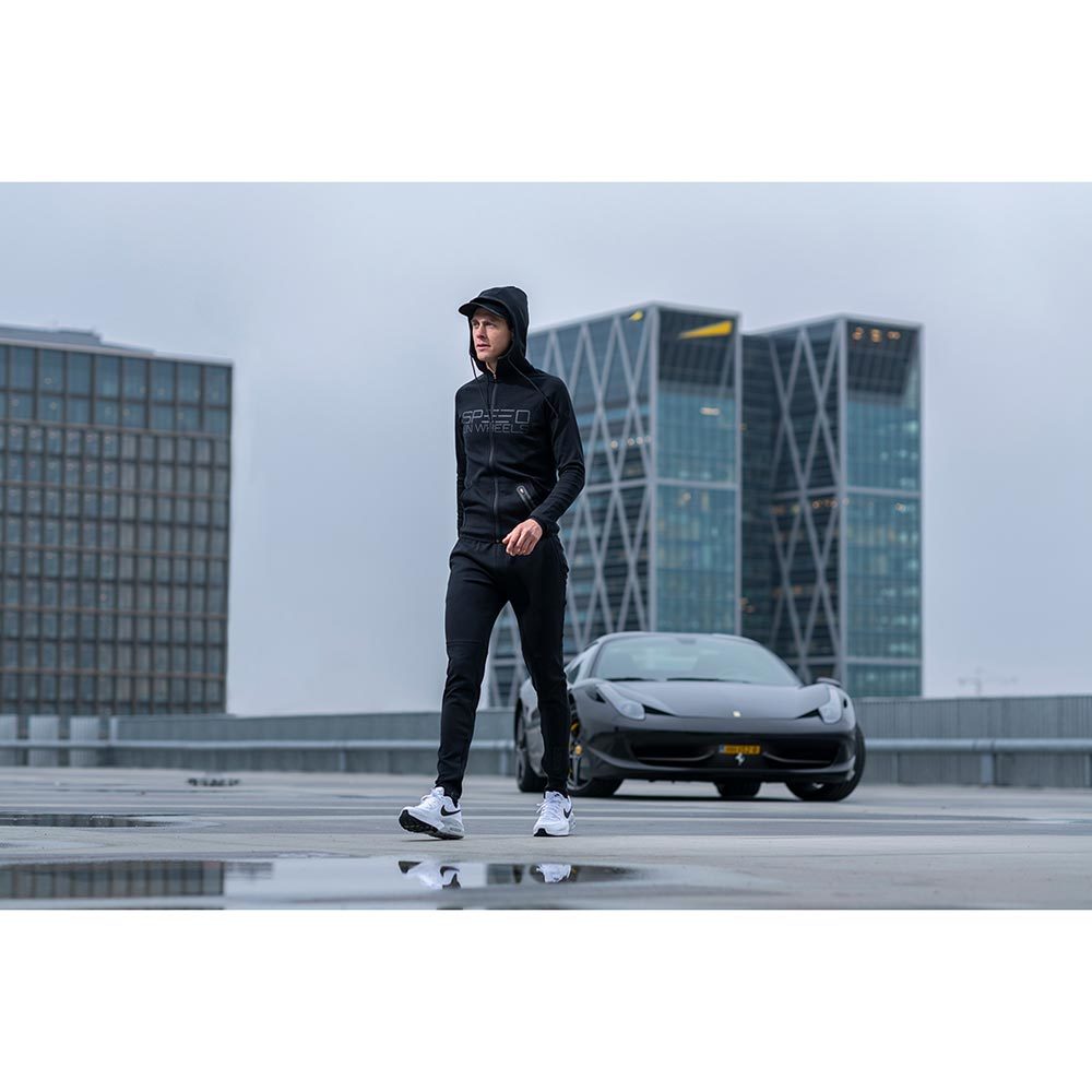 FUTURUM Tech Jogging Pants SPEED ON WHEELS Black