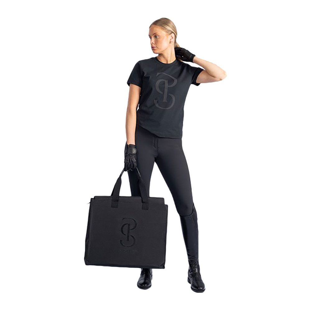 PS of Sweden SIGNE - Tee-shirt Femme black