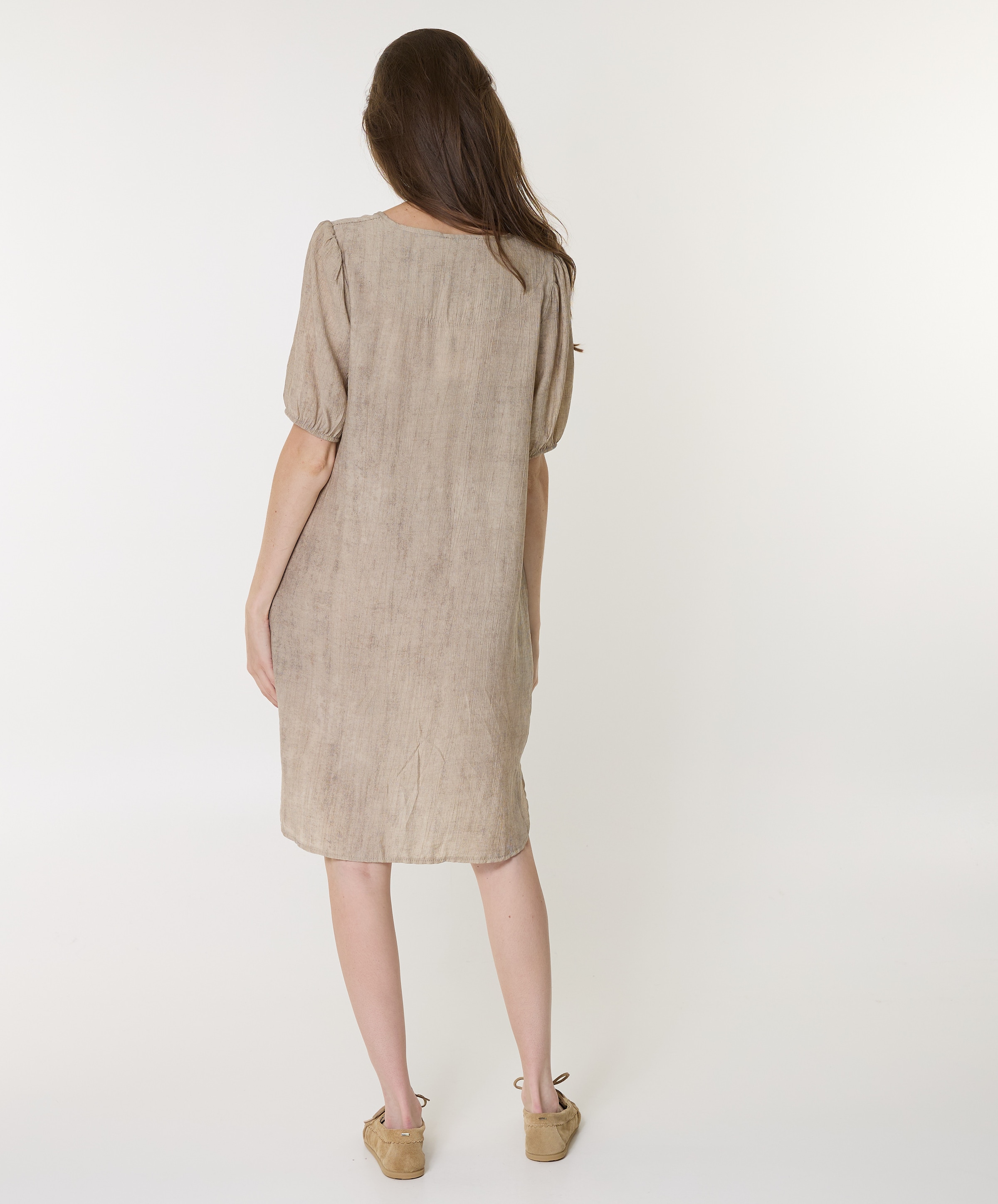 Enjoy Dames jurk beige