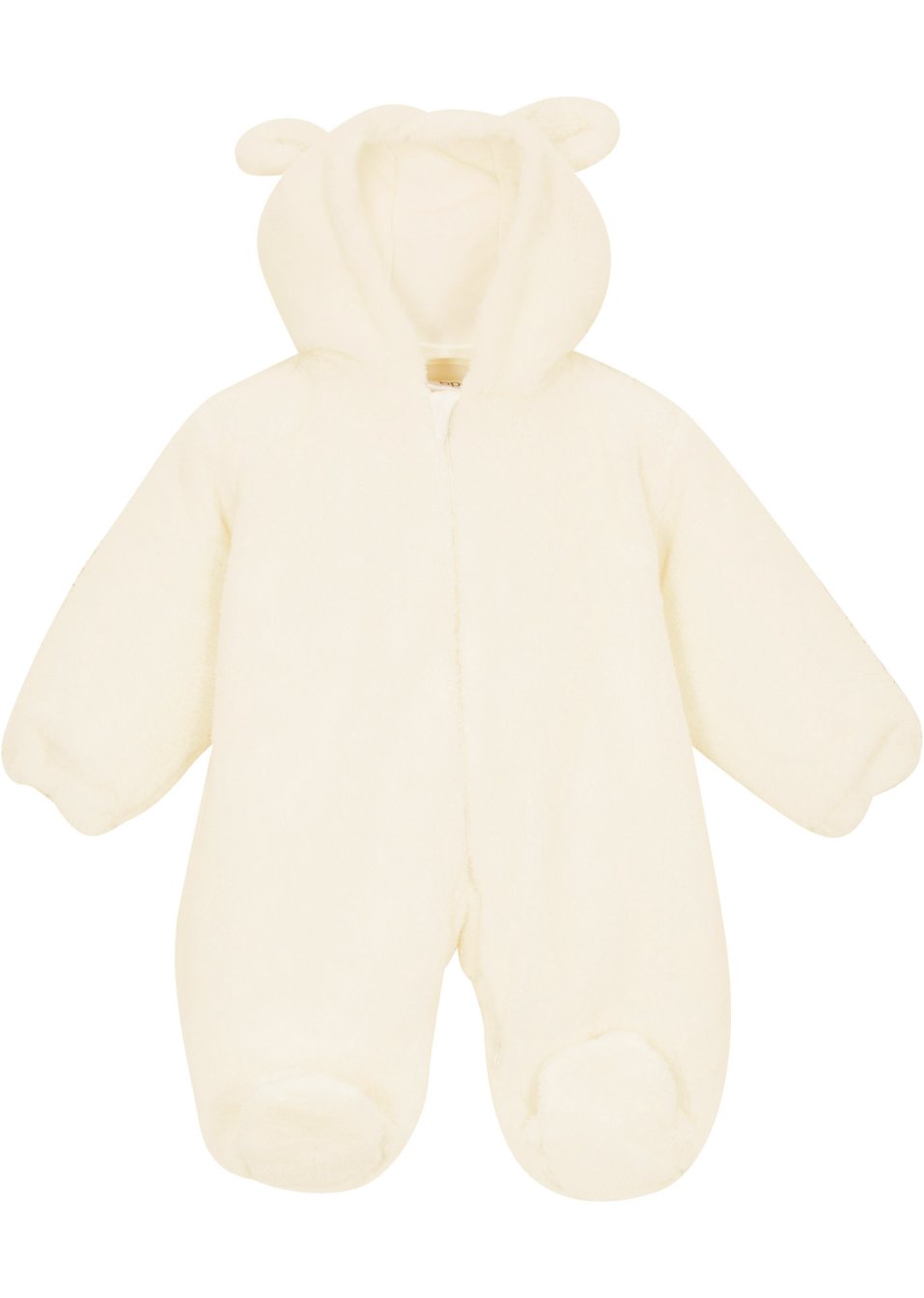 Combinaison bébé en maille peluche