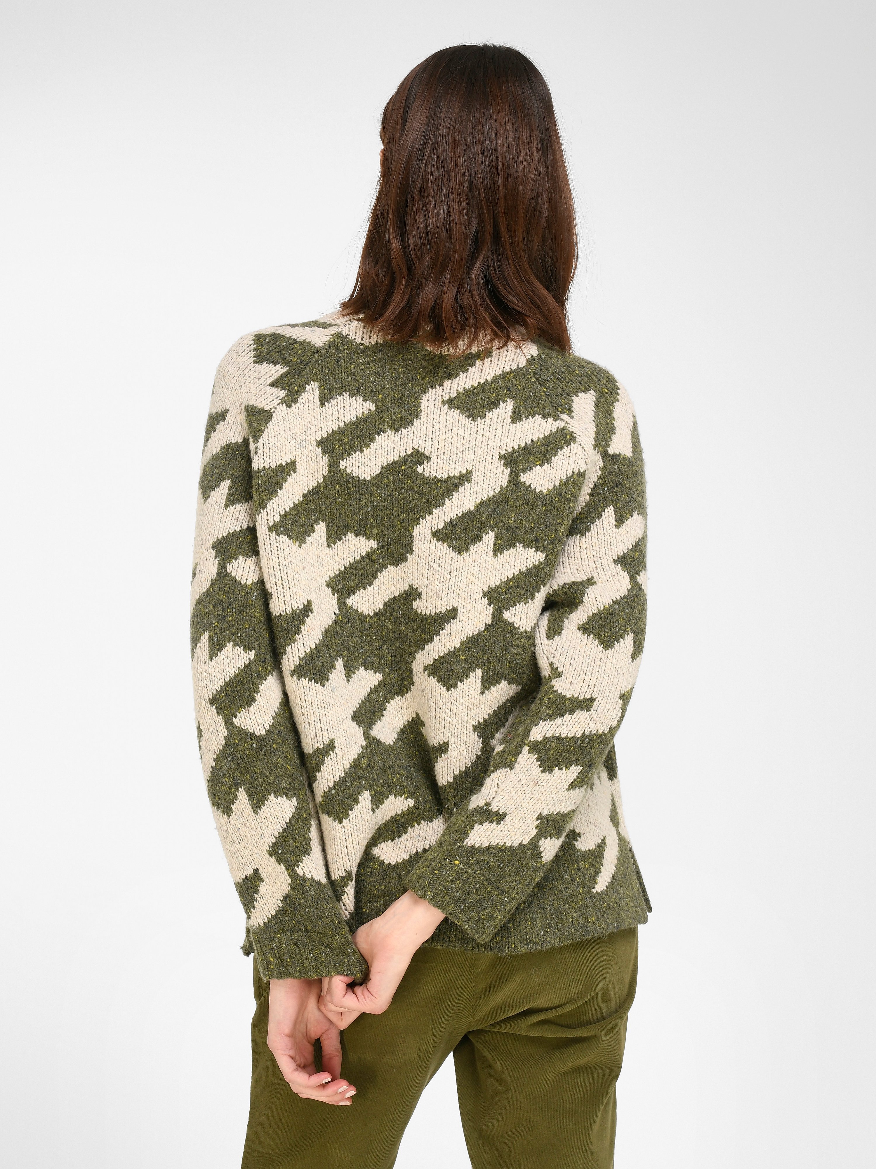 Pullover mit Stehbundkragen