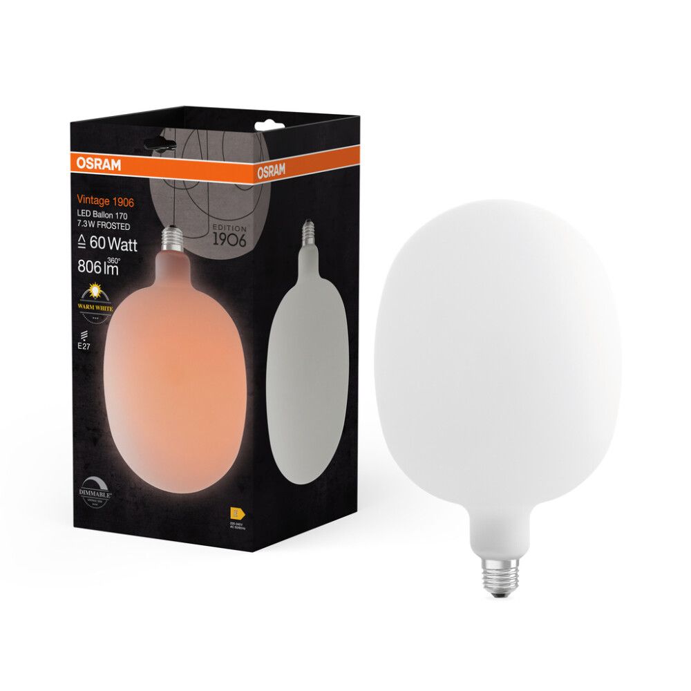 LYSPÆRE OSRAM VINTAGE 1906 LED E27 7,3W