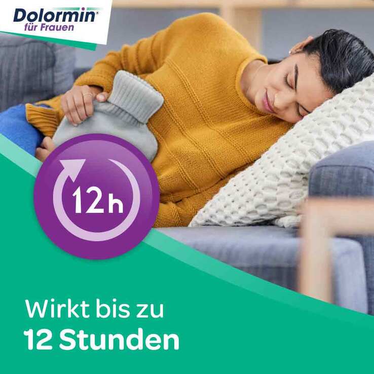 Dolormin für Frauen bei Menstruationsbeschwerden mit Naproxen, 30 St