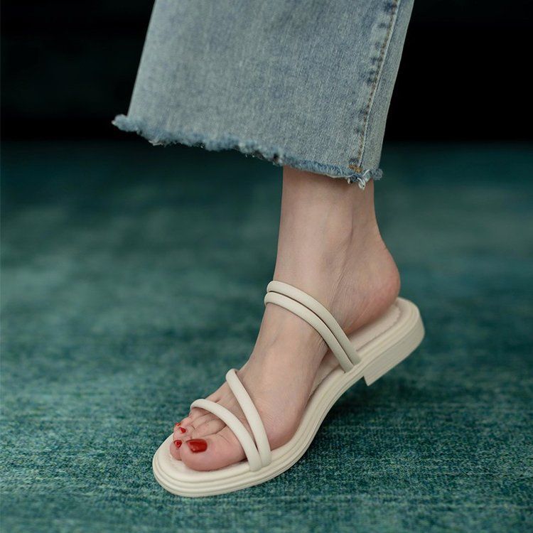 Vindler - Platte sandalen met bandjes