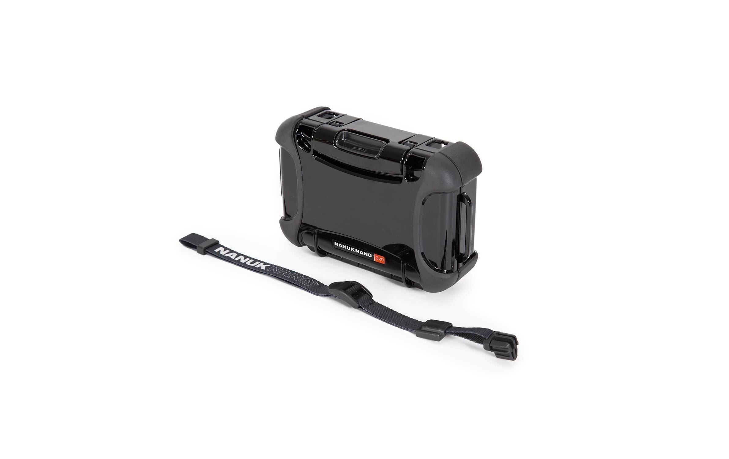 Outdoor-Koffer Nano 320 SchwarzWasserdichter und robuster Koffer für kleine Ausrüstungsgegenstände