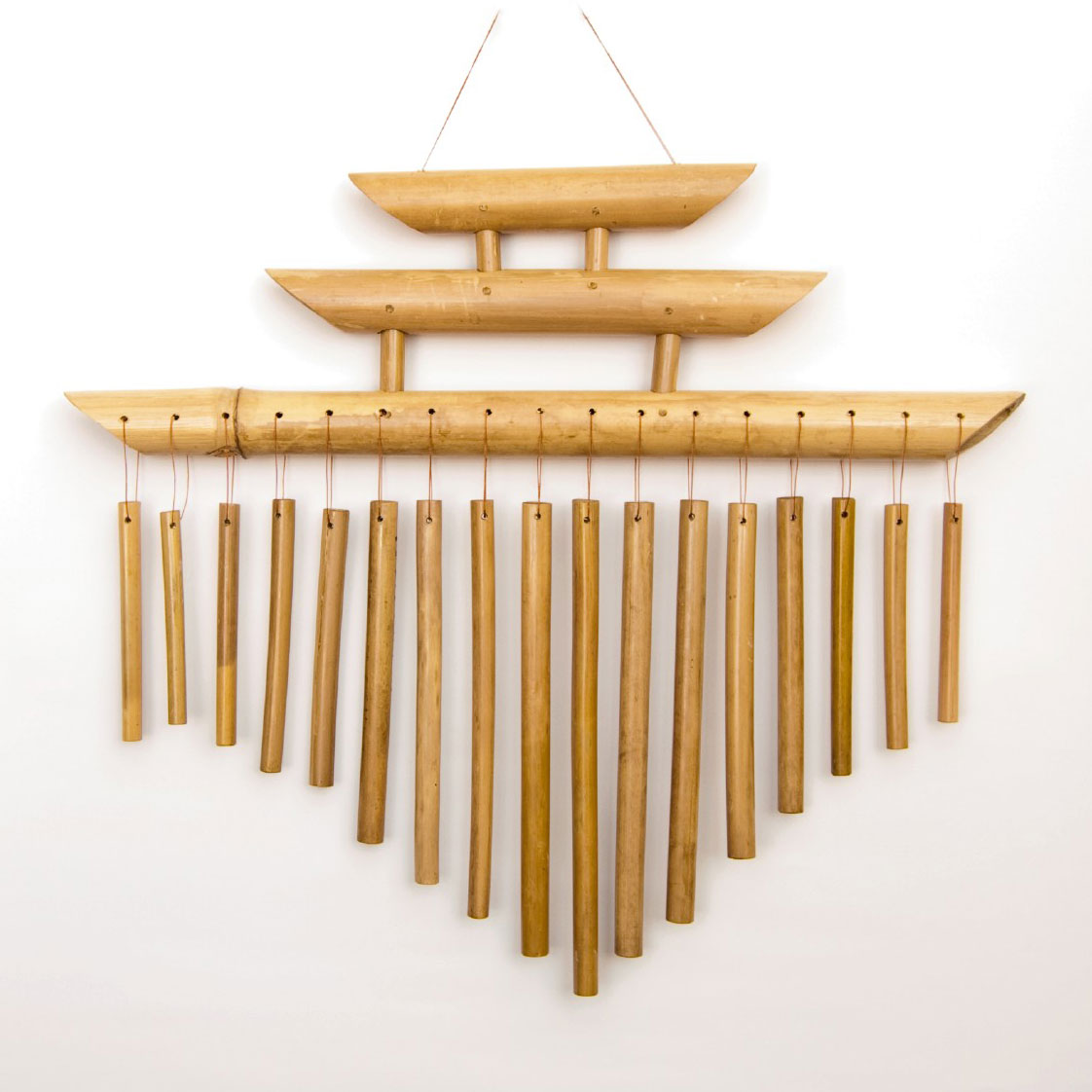 Windspiel 'Pagode', aus Bambus, natur, B 55 cm günstig bestellen