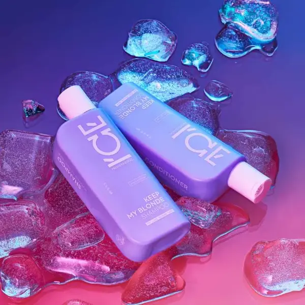 Condicionador ICE Purple para cabelos loiros (VEGANO)
