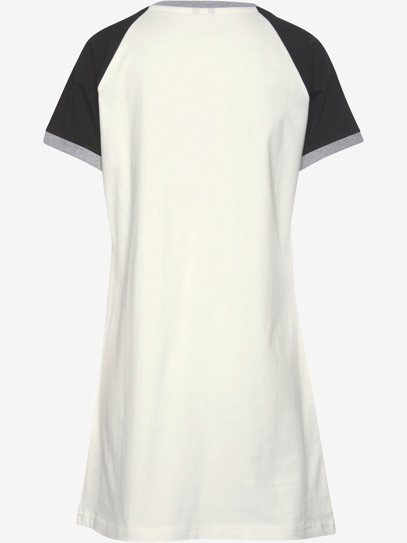 T-shirt de nuit court au style universitaire