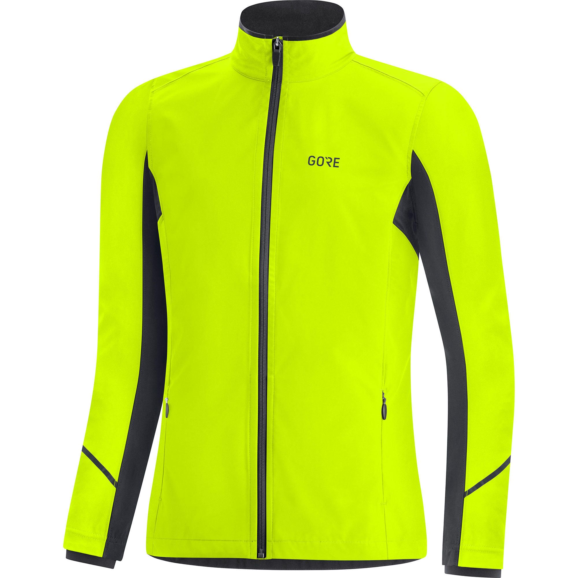 gore w r3 gtx i partial jacket 576 100625 neon black