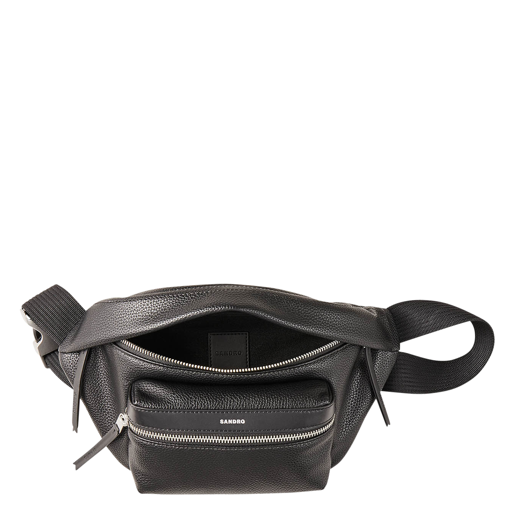 Sac banane grainé | Noir