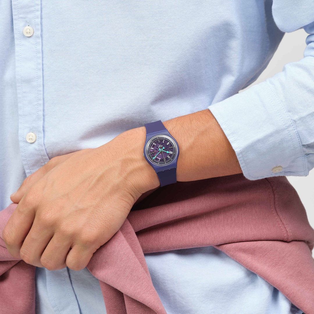 Swatch Original 34 Photonic Purple