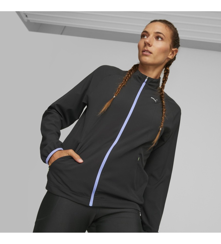 Jaqueta Puma Run Ultraweave, preta
