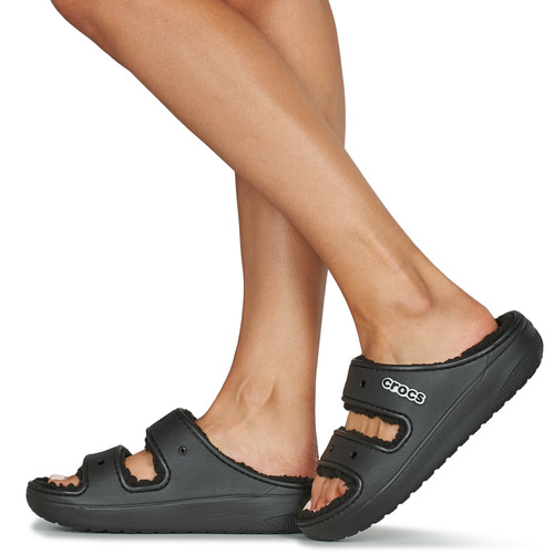Crocs - CLASSIC COZZY SANDAL Negro