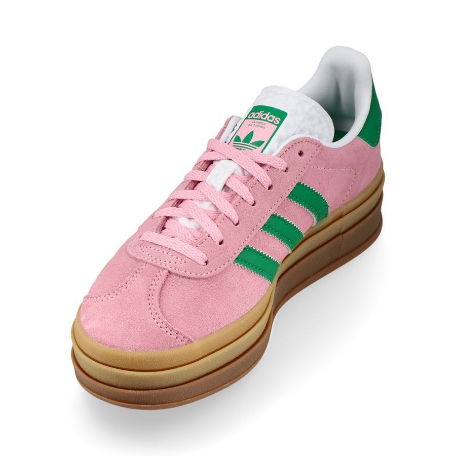 adidas Originals Chaussures Gazelle Bold - True Pink/Vert/Blanc Femme
