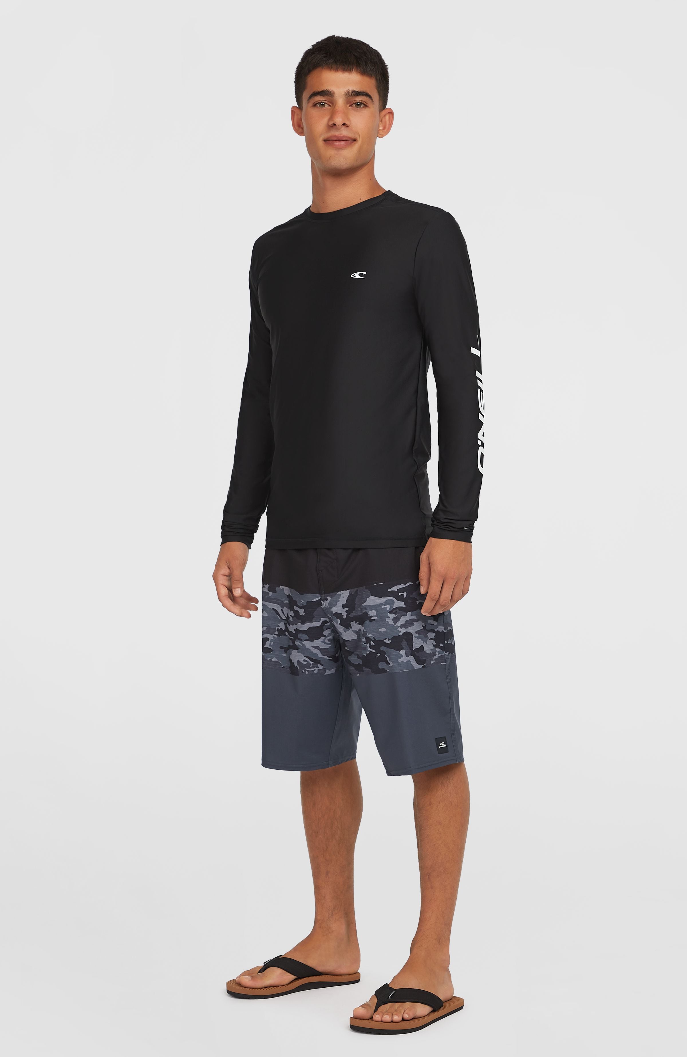 Essentials uv shirt met lange mouwen