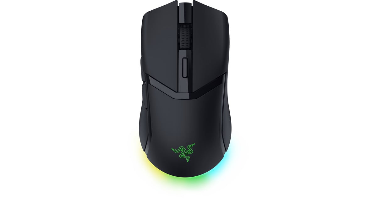 RazerCobra HyperSpeed gaming muis  (Zwart, 26.000 Dpi, RGB, 2.4 GHz / Bluetooth / USB)