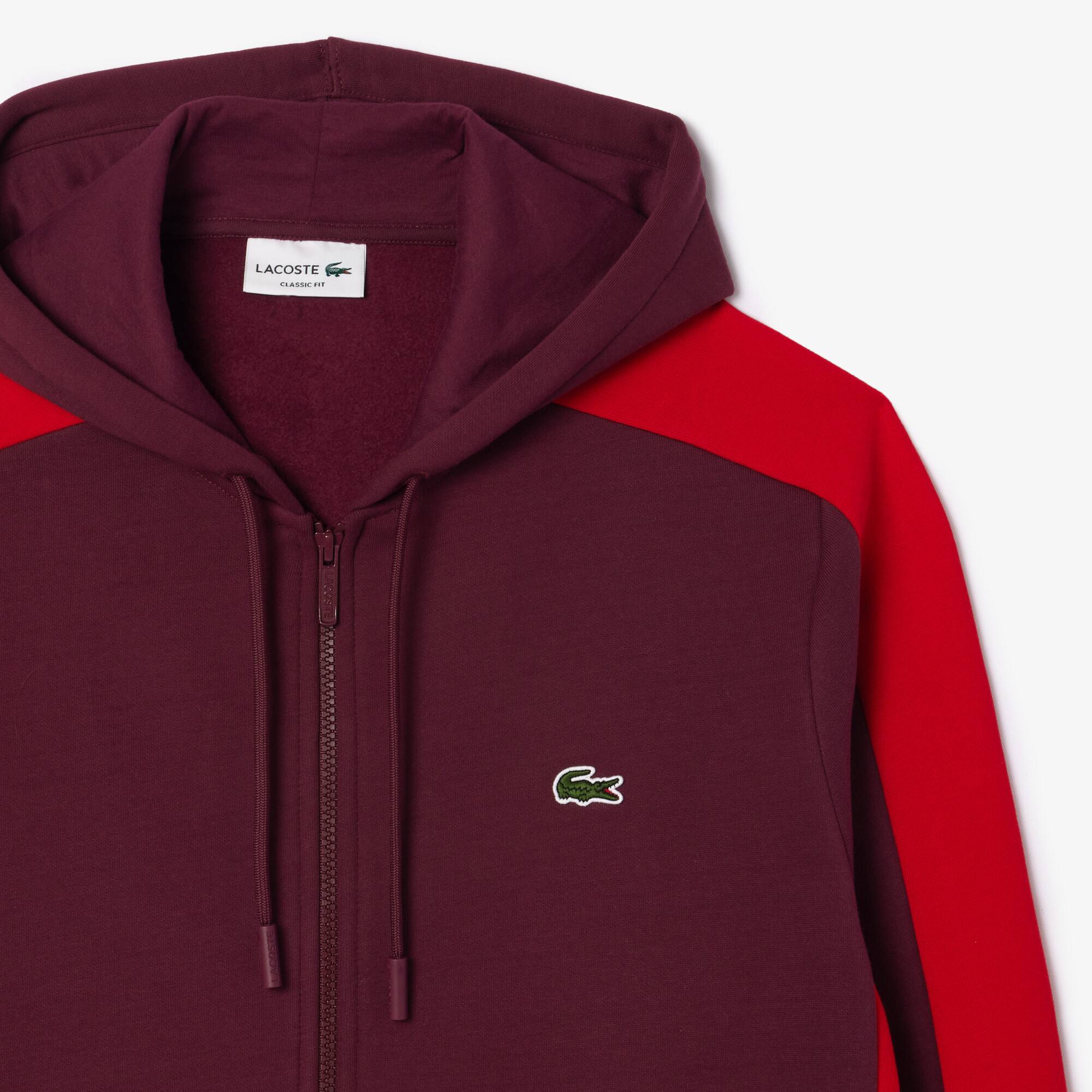 Sweatshirt à capuche Jogger color-block Sweatshirts - Rouge - Lacoste - Homme