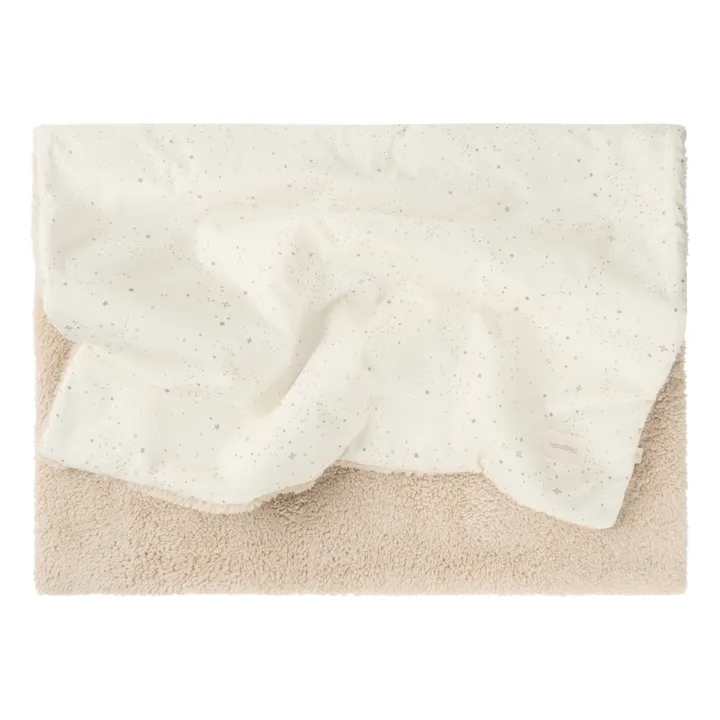 Nobodinoz Couverture Stories en coton bio | Ecru