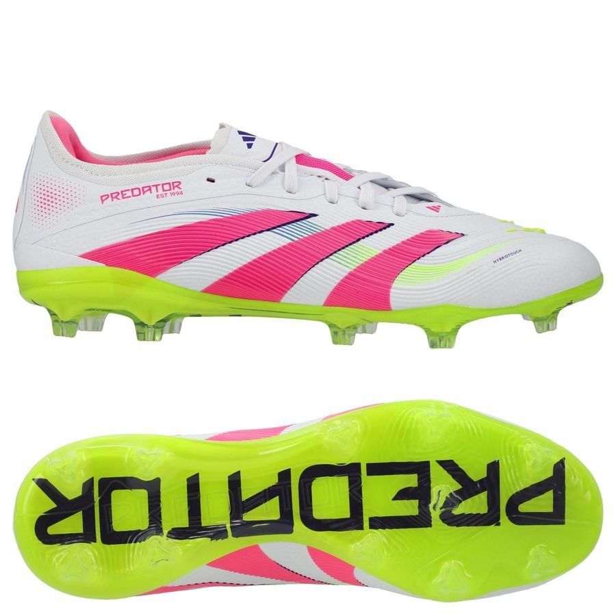 adidas Predator Pro FG Celestial Victory - Blanc/Lucid Pink/Lucid Lemon