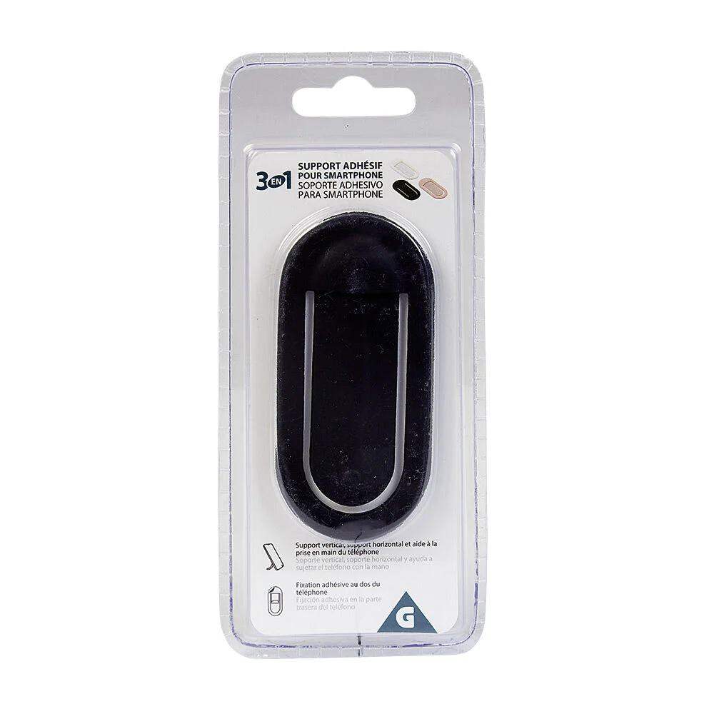 Support pour téléphone vertical horizontal et aide à la prise en main