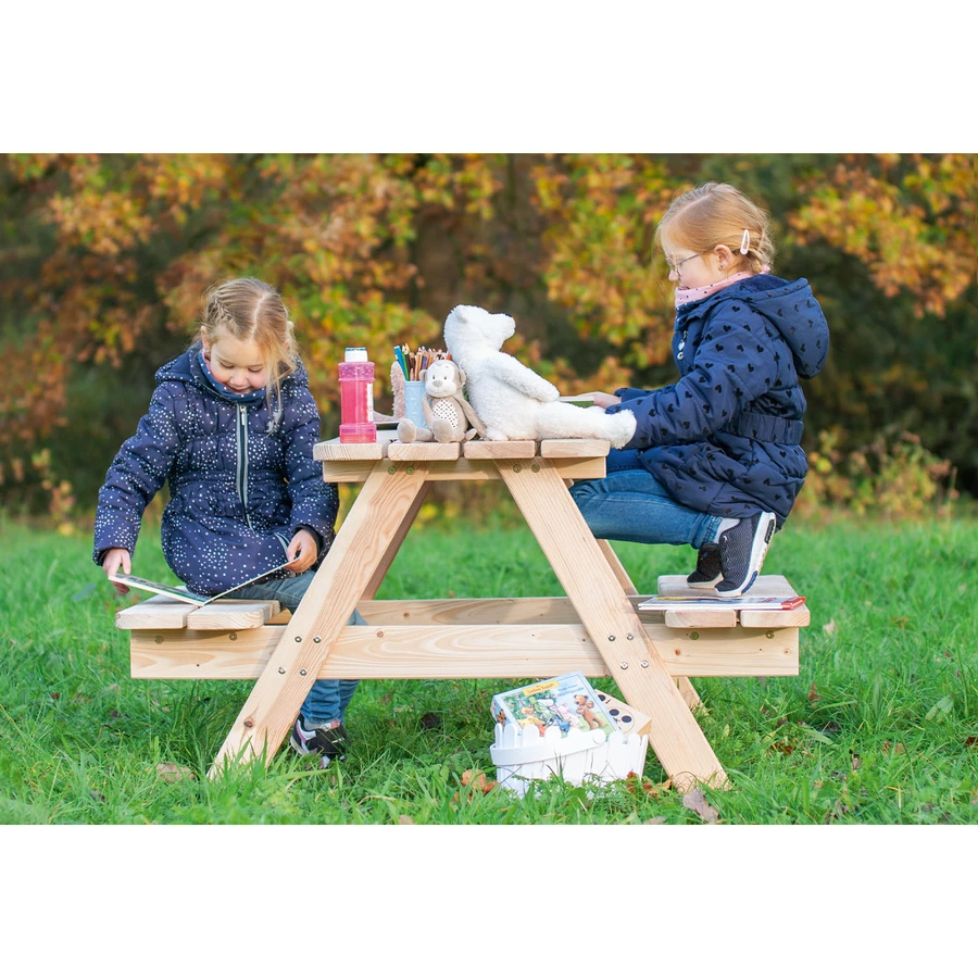 Pinolino Kindersitzgarnitur Nicki für 4 Maxi, natur