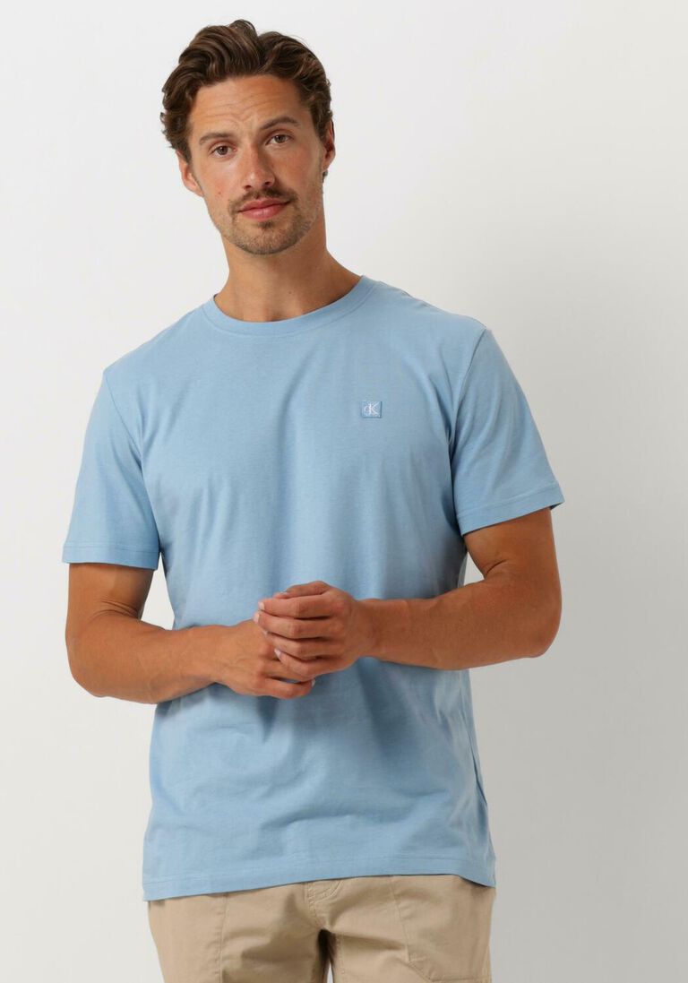 CALVIN KLEIN groene calvin klein t-shirt ck embro badge tee
