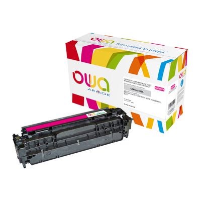 Cartouche laser compatible HP 305A - magenta - Owa K15581OW
