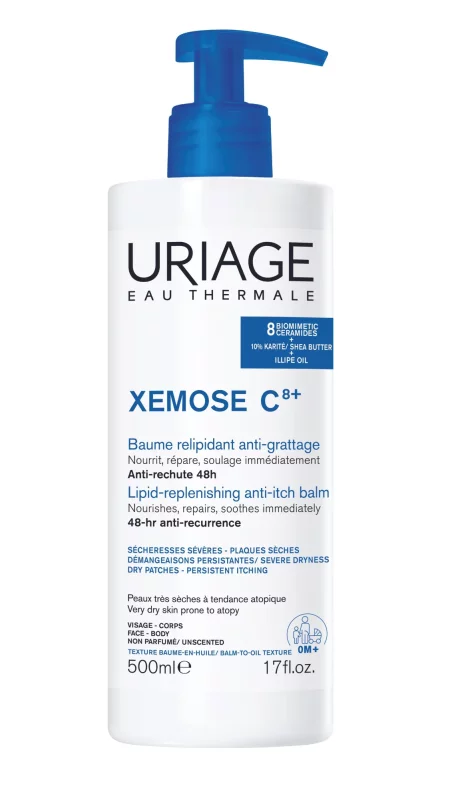 Xemose C8+ Baume Oléo-Apaisant Anti-Grattage - 500ml
