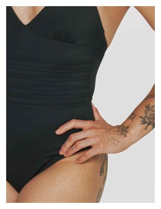 Maillot de bain 1P Menstruel - Flux moyen - Noir