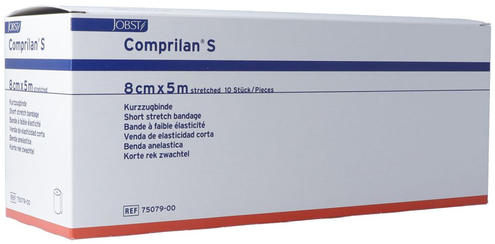 COMPRILAN Kurzzugbinde 8cmx5m 10 Stk
