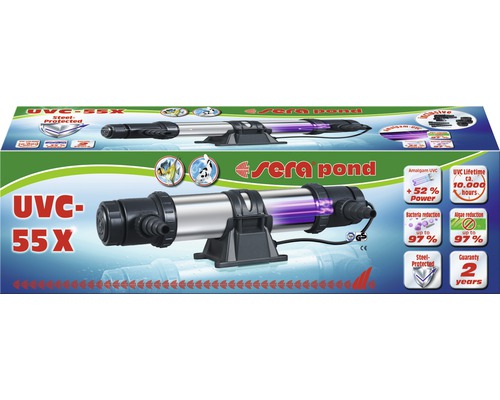 sera pond UVC-55X UVC vijverzuiveraar