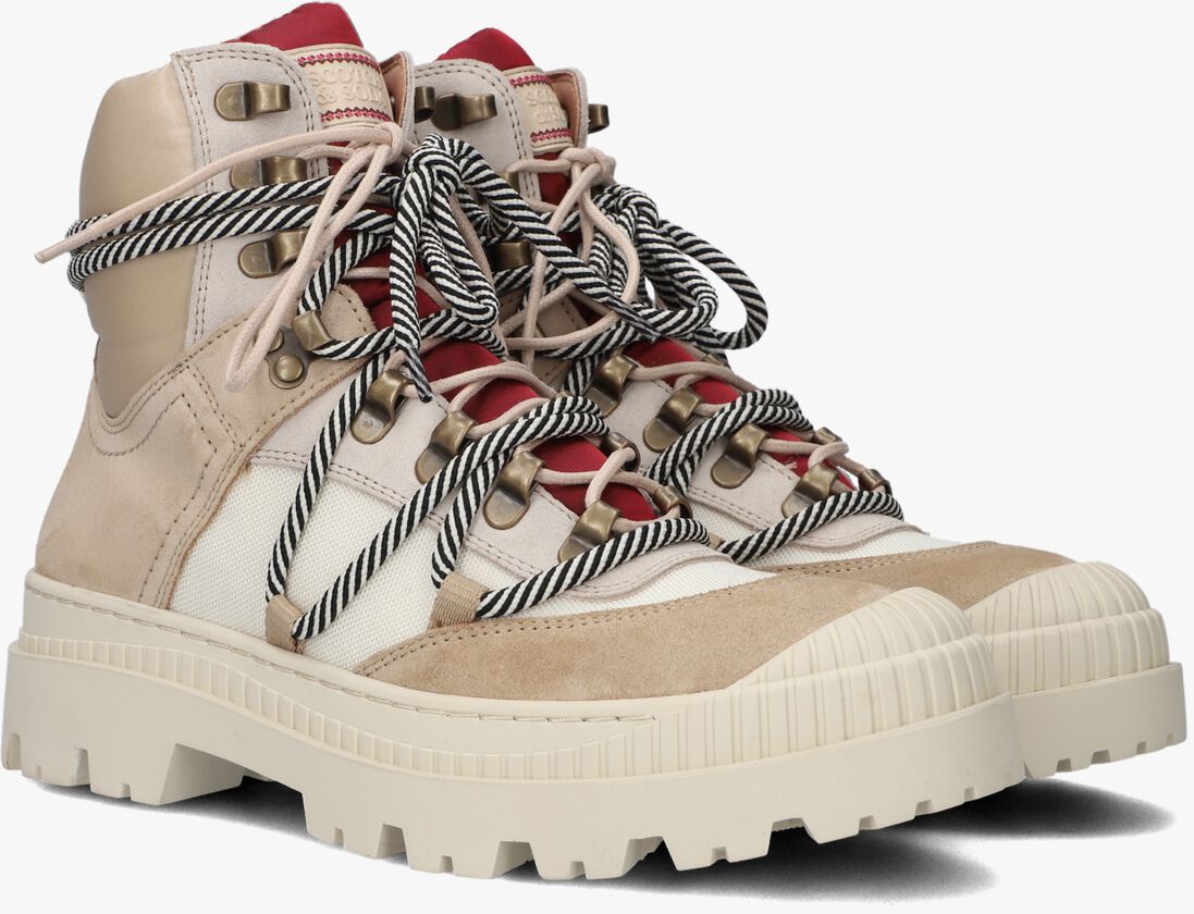 SCOTCH & SODA beige scotch & soda veterboots conni mid